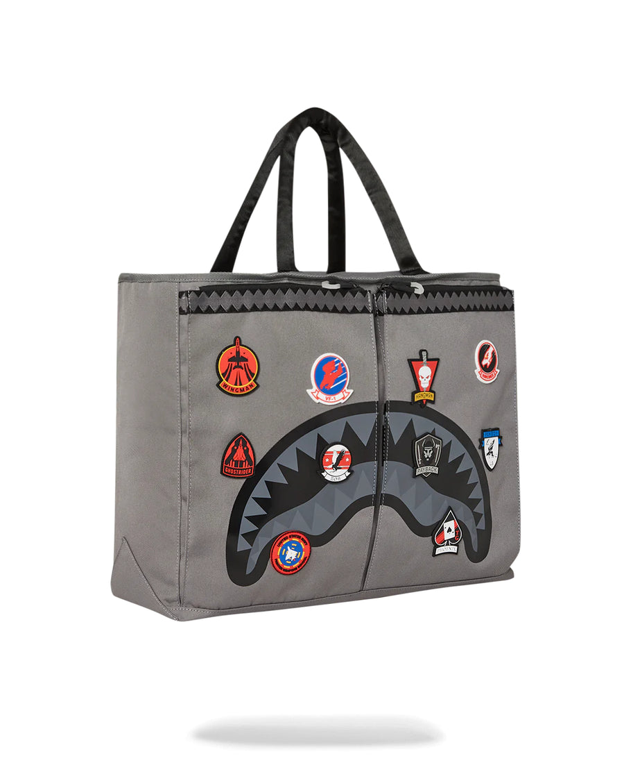 Borsa Sprayground TOP GUN PATCHES TOTE 