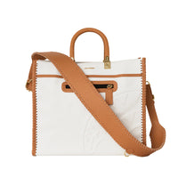 Core Embossed Ivory Tortuga Tote