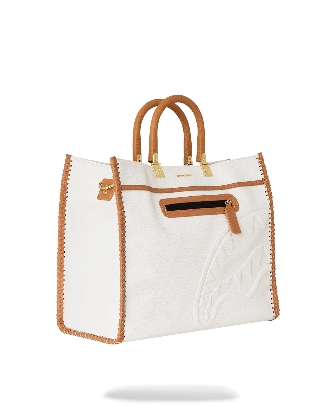 Core Embossed Ivory Tortuga Tote