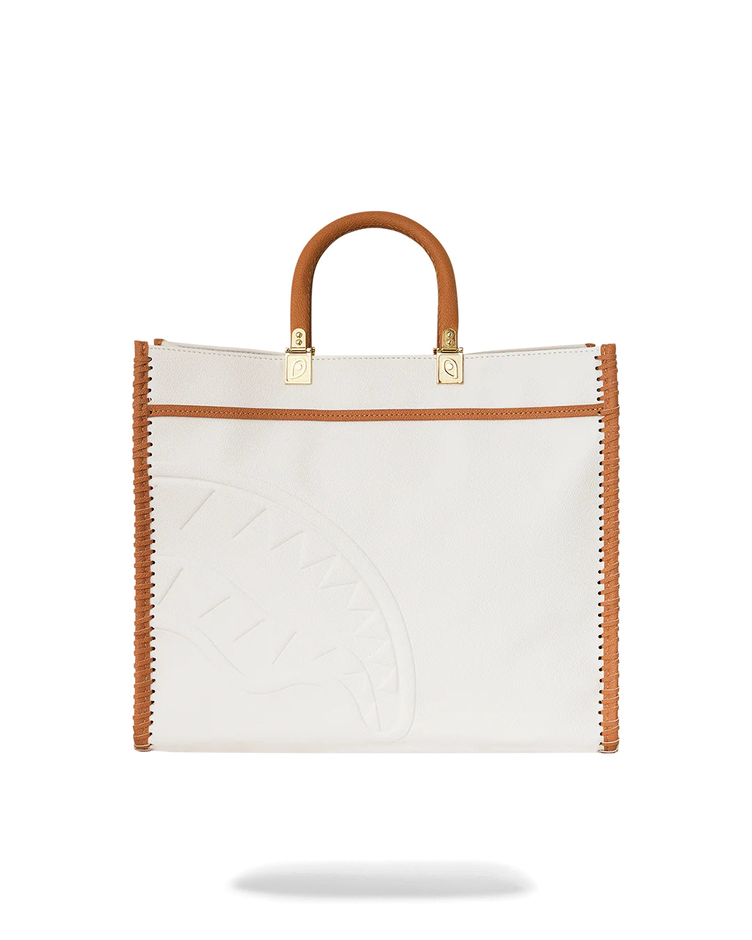 Core Embossed Ivory Tortuga Tote