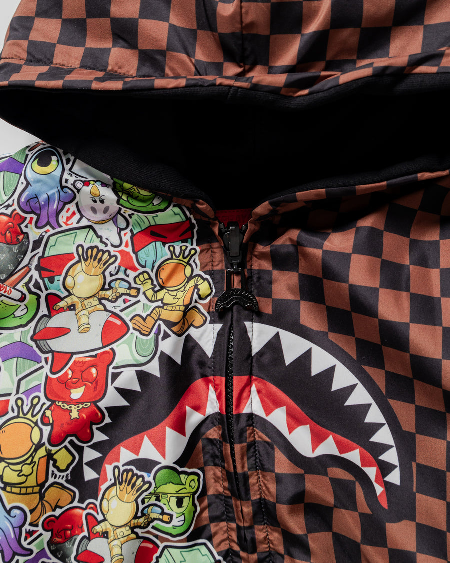 Ragazzo/a - Giacchetto Sprayground STICKER BOMB COTTON NYLON DOUBLE JKT 