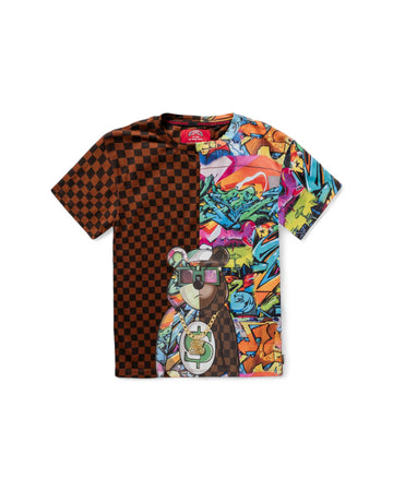 Youth - Sprayground  BEAR DONT CARE SPLIT T-SHIRT