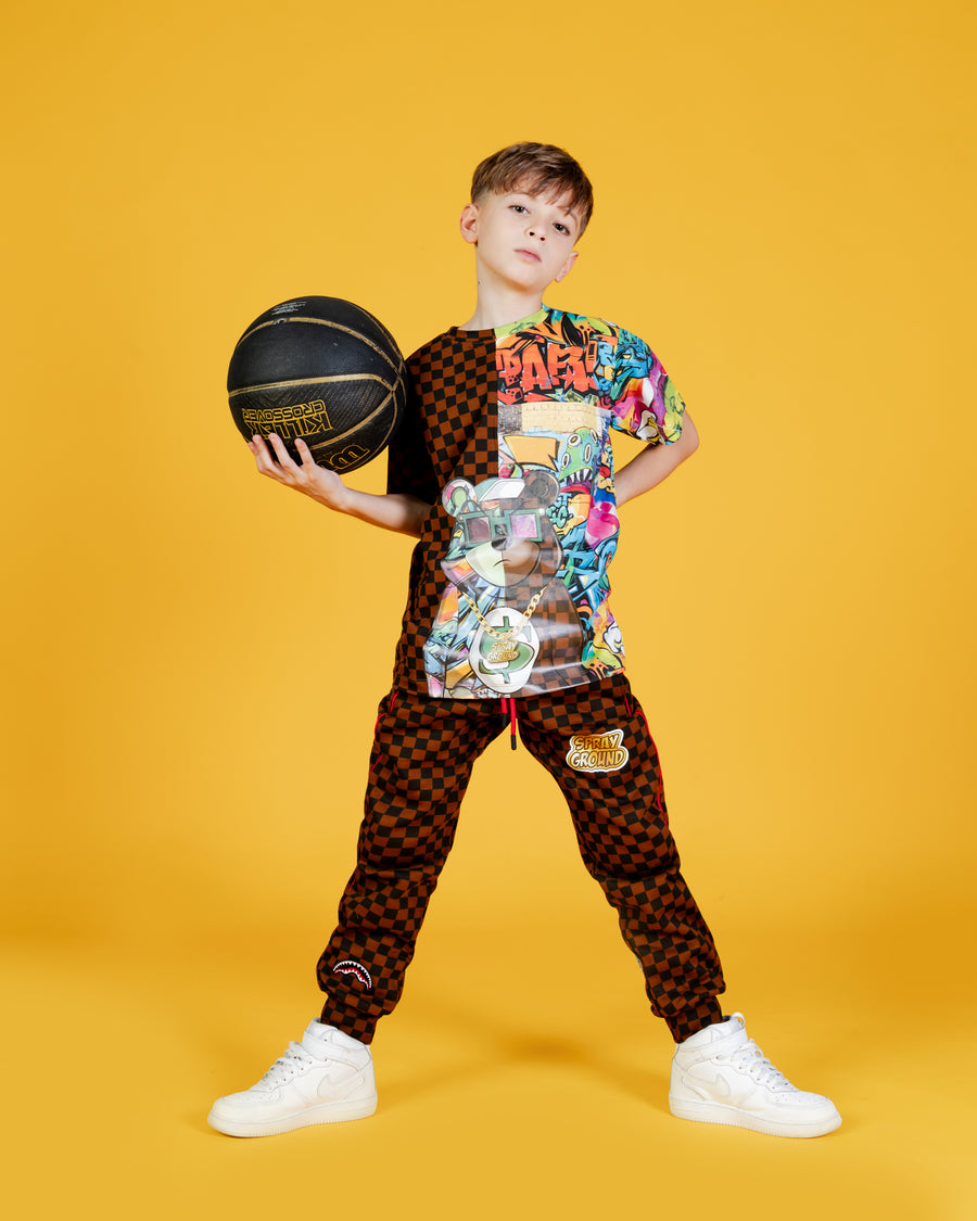 Youth - Sprayground  TAG BEAR PANTS