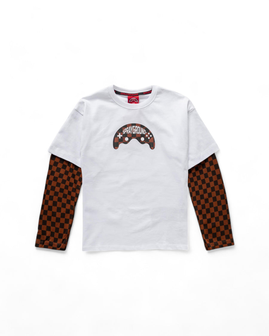 Ragazzo/a - T-shirt maniche lunghe Sprayground MONEY BEAR GAMER DOUBLE T-SHIRT 