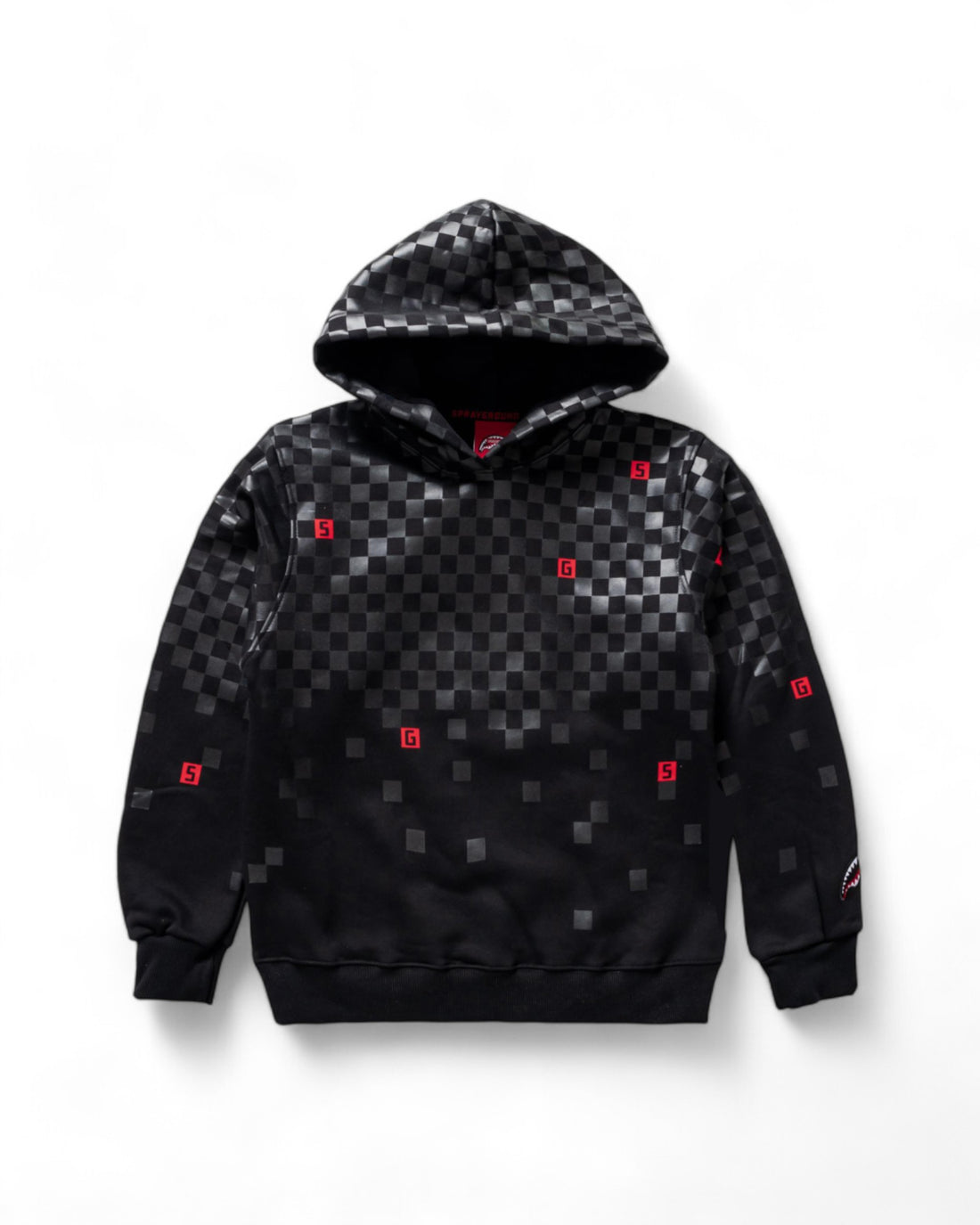 Ragazzo/a - Pixel Checkered Hoodie