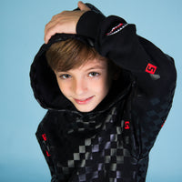 Ragazzo/a - Pixel Checkered Hoodie