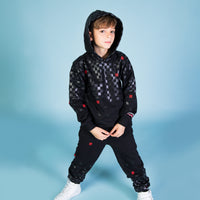 Ragazzo/a - Pixel Checkered Hoodie