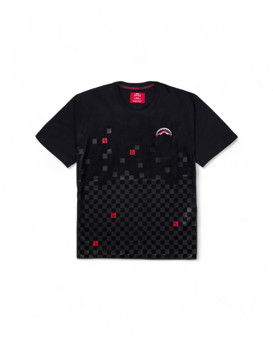 Youth - Sprayground  PIXEL CHECKERED T-SHIRT