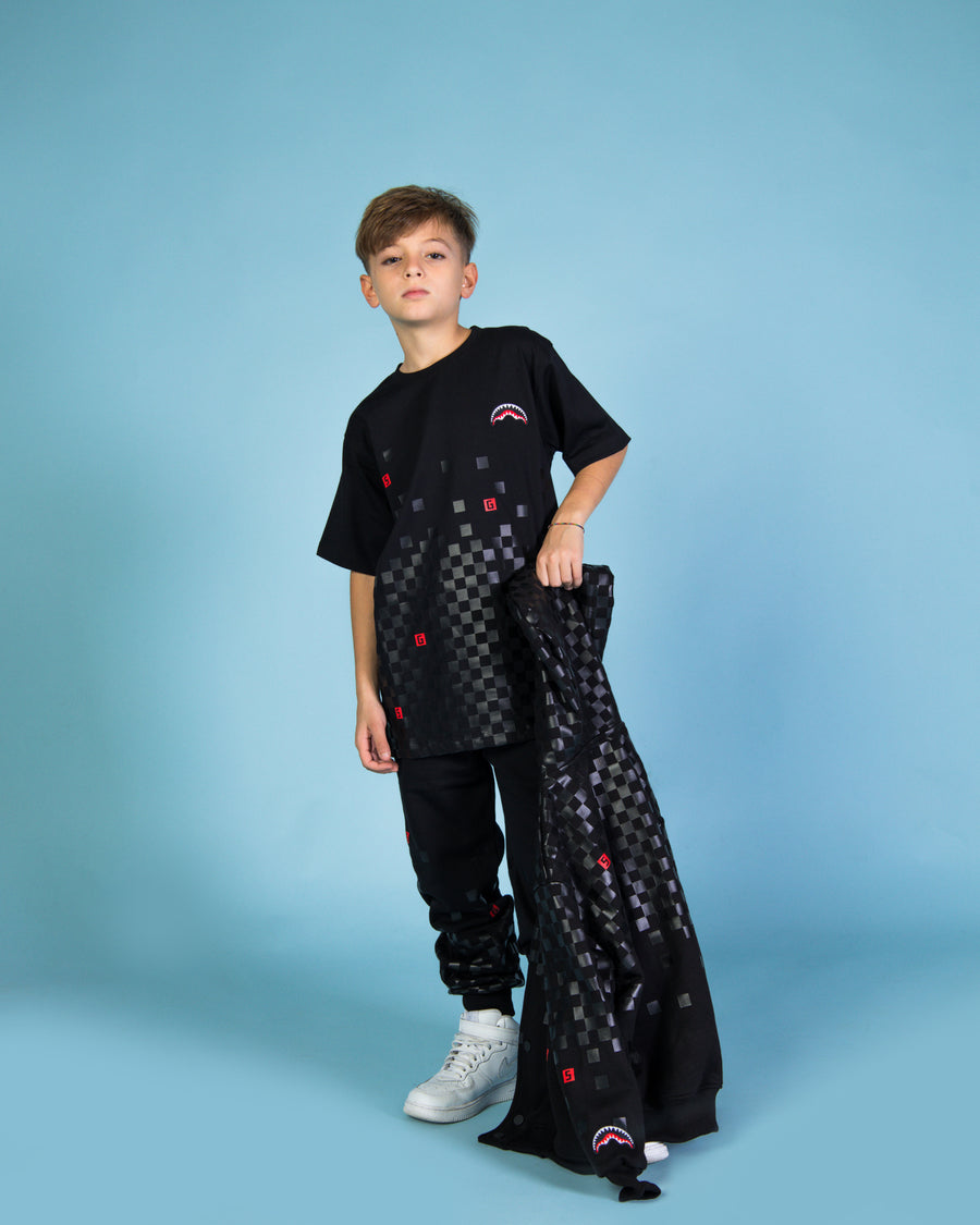 Youth - Sprayground  PIXEL CHECKERED T-SHIRT