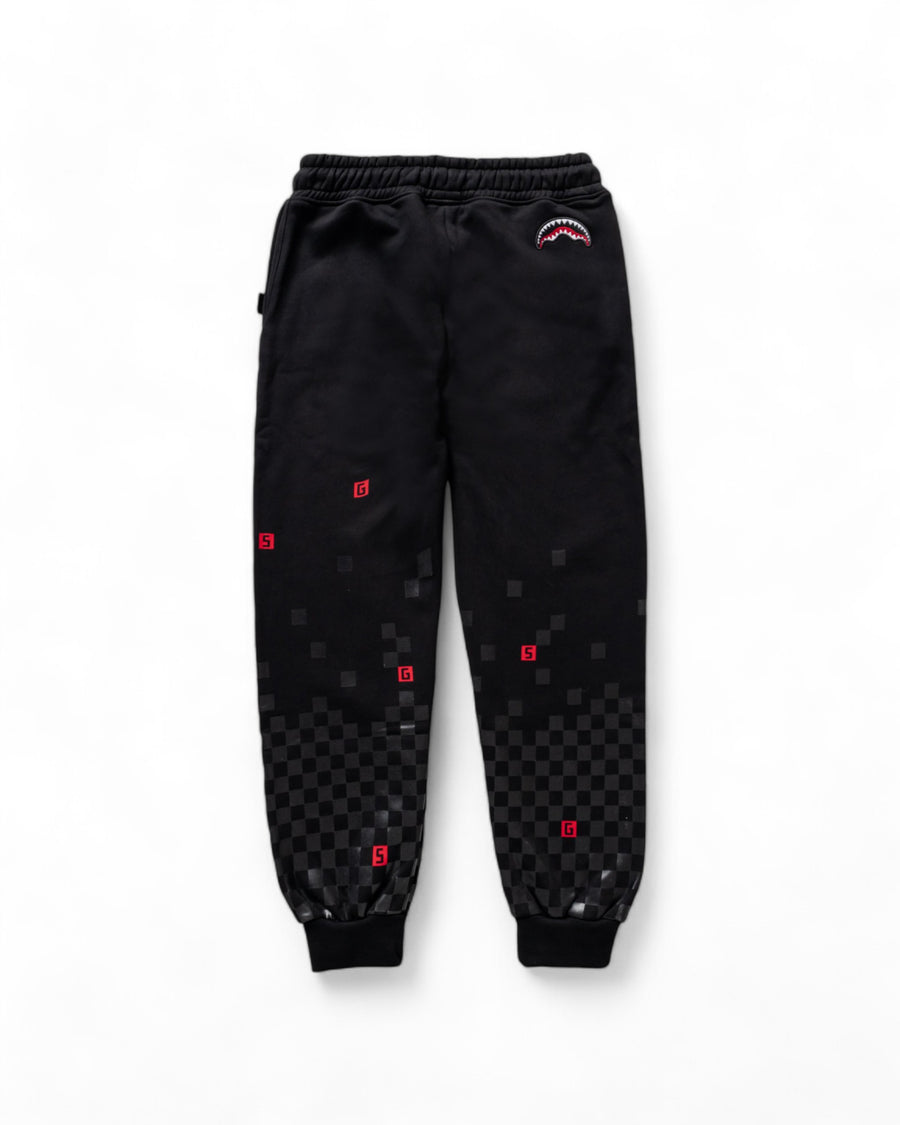 Ragazzo/a - Pantaloni sportivi Sprayground PIXEL CHECKERED PANTS 