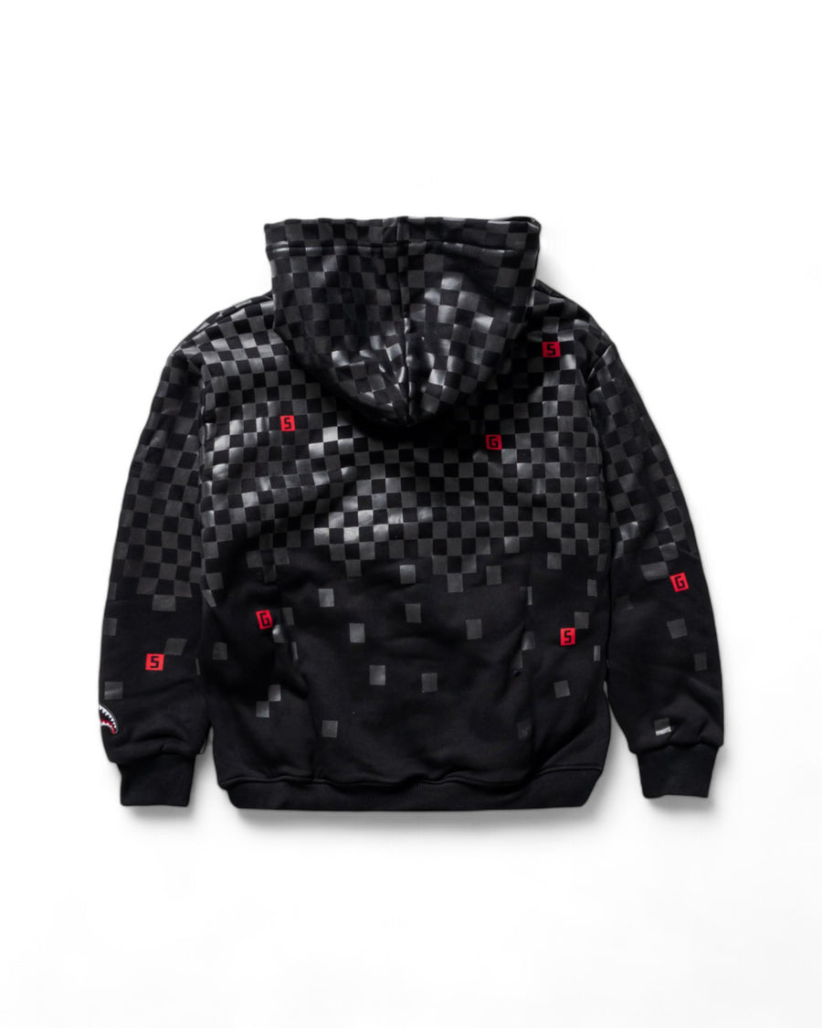 Garçon/Fille - Sweats à capuche Sprayground PIXEL CHECKERED VARSITY 