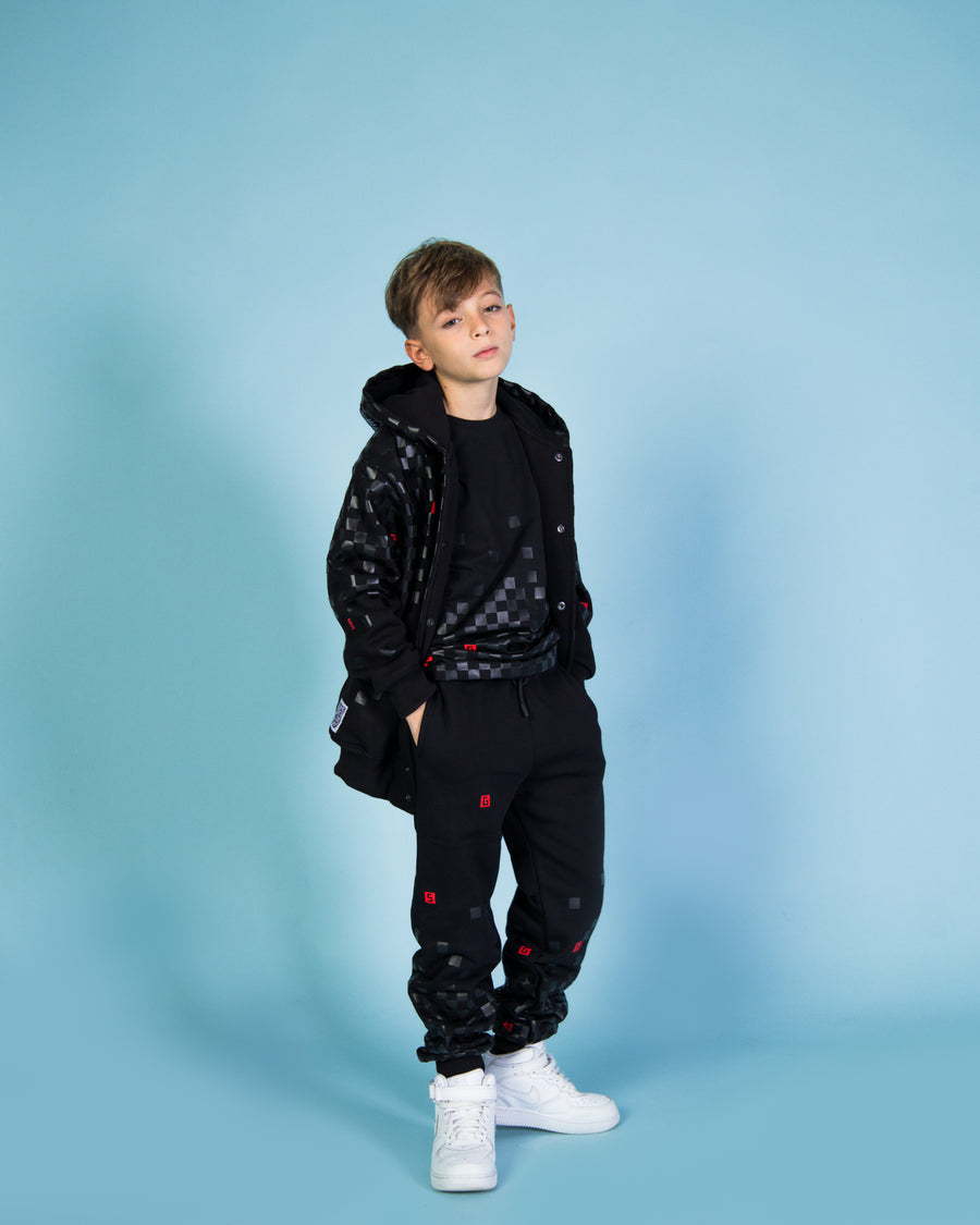 Ragazzo/a - Felpa con cappuccio  Sprayground PIXEL CHECKERED VARSITY 