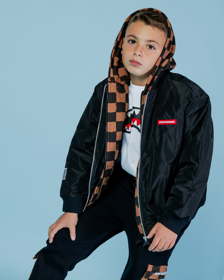 Youth - Sprayground  BLIND SIDE BOMBER SIP VANQUISH