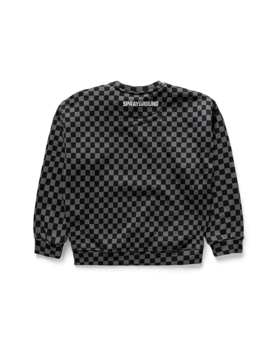 Garçon/Fille - Sweatshirts Sprayground PAINT ROLLER CHECKERED CREWNECK 