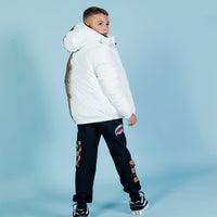 Ragazzo/a - Spray Checkered Down Jacket