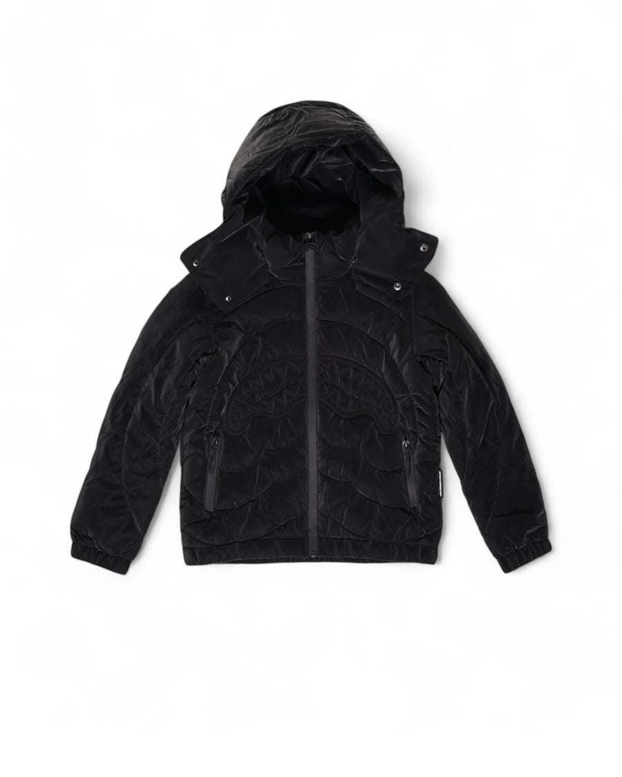 Niño / Niña  - All Black Alien Down Jacket