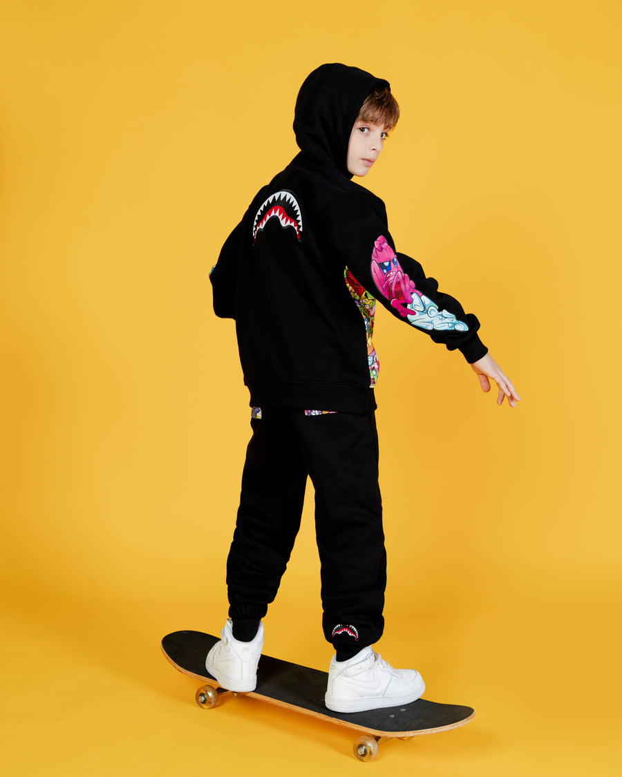 Youth - Sprayground  SMASHED SPRAYGROUNDERS HOODIE