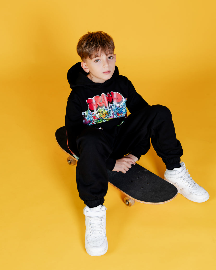 Garçon/Fille - Sweats à capuche Sprayground SMASHED SPRAYGROUNDERS HOODIE 