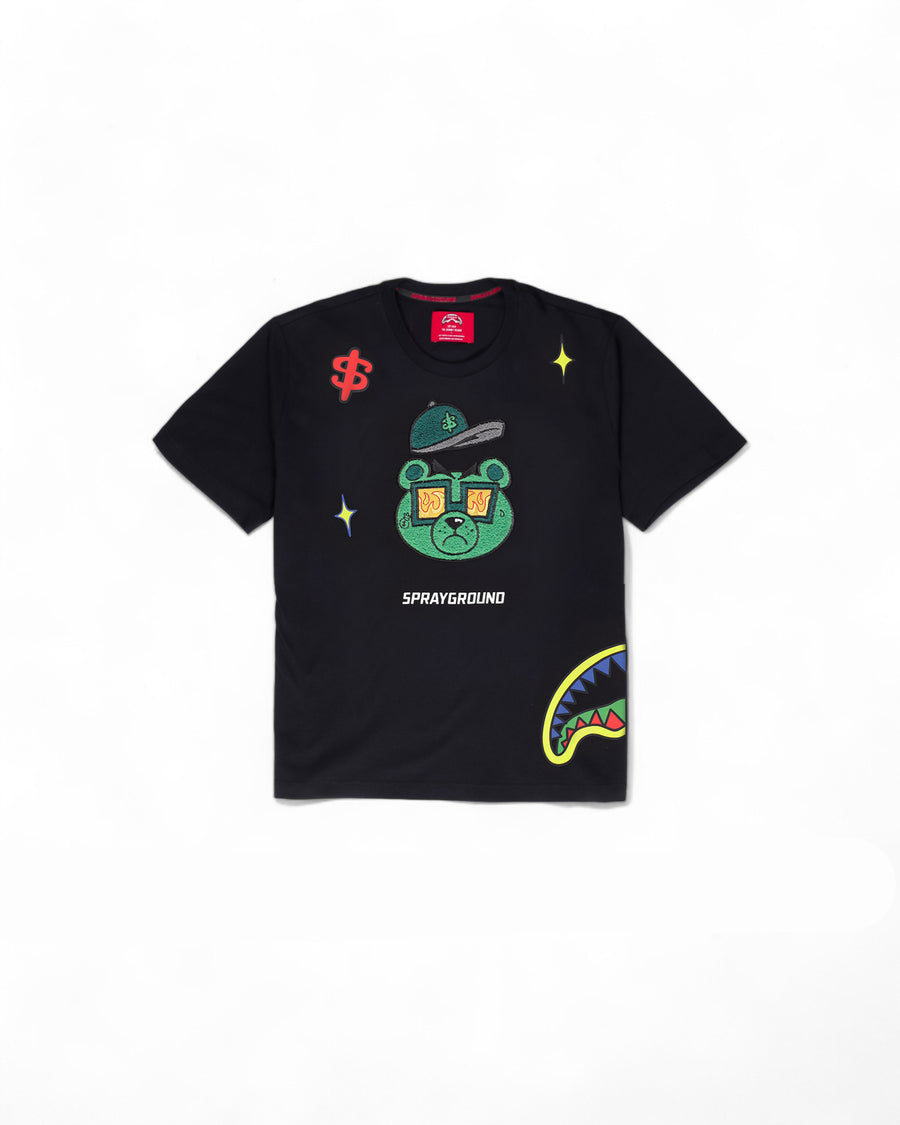 Youth - Sprayground  MONEY BEAR CUT T-SHIRT