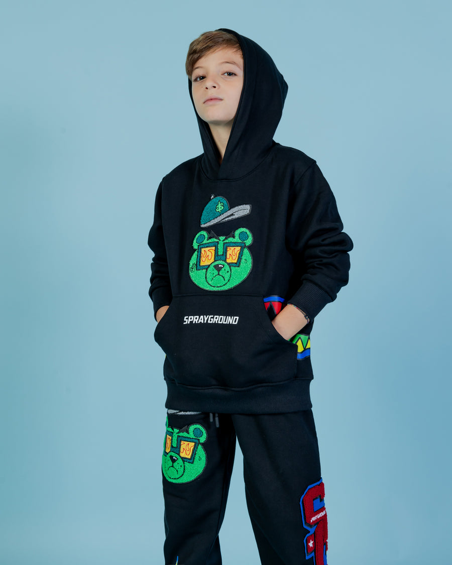 Youth - Sprayground  MONEY BEAR CUT HOODIE