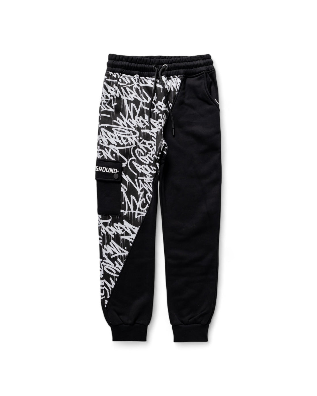 Ragazzo/a - Diag Split Mdnt Raceway Graf Pants