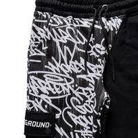 Ragazzo/a - Diag Split Mdnt Raceway Graf Pants