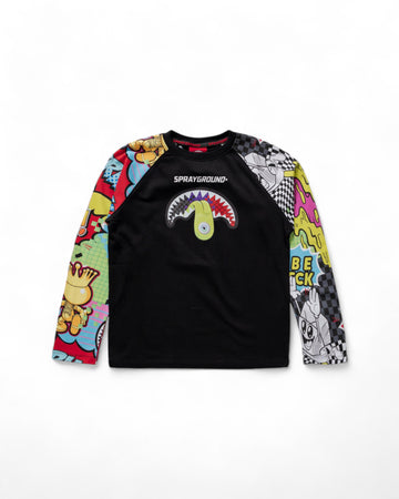 Youth - Sprayground  PSYCHO WORLD OF FUN LONG T-SHIRT