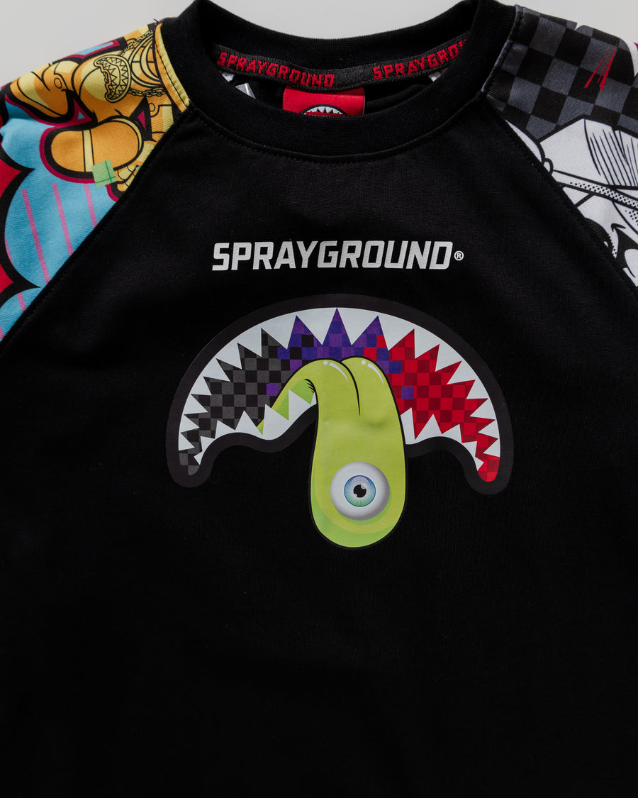 Youth - Sprayground  PSYCHO WORLD OF FUN LONG T-SHIRT