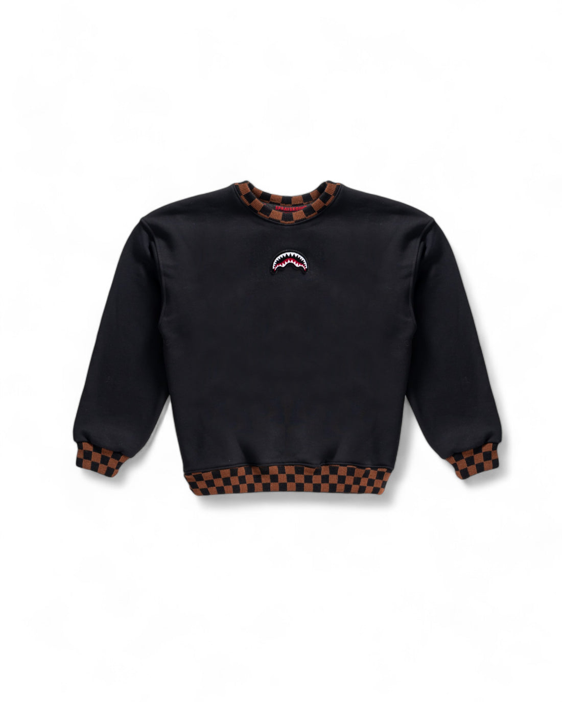 Ragazzo/a - Tufting Shark Crewneck Checkered