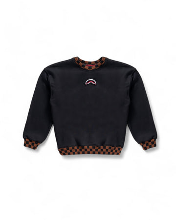 Garçon/Fille - Sweatshirts Sprayground TUFTING SHARK CREWNECK CHECKERED 