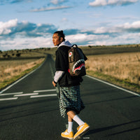 Sharks In Paris Blur Backpack