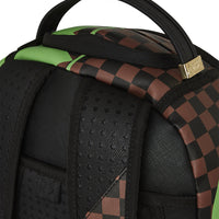 Green Bear Face Backpack