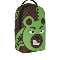 Green Bear Face Backpack