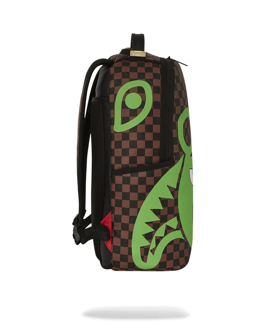 Green Bear Face Backpack