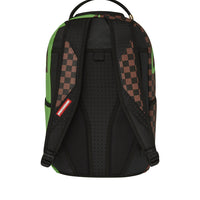 Green Bear Face Backpack