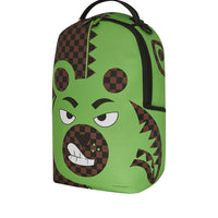 Green Bear Face Backpack