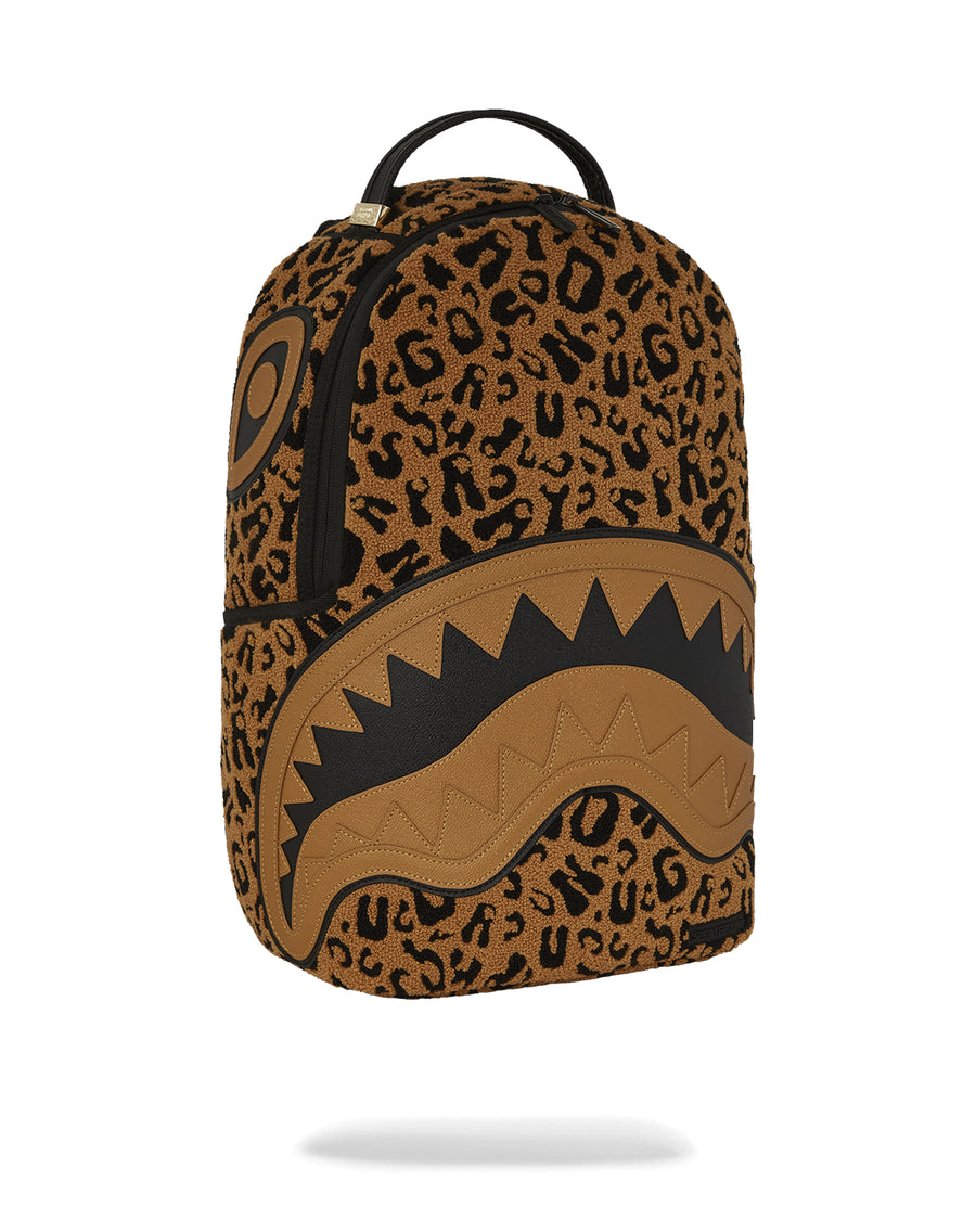 Chenille Cheetah Backpack