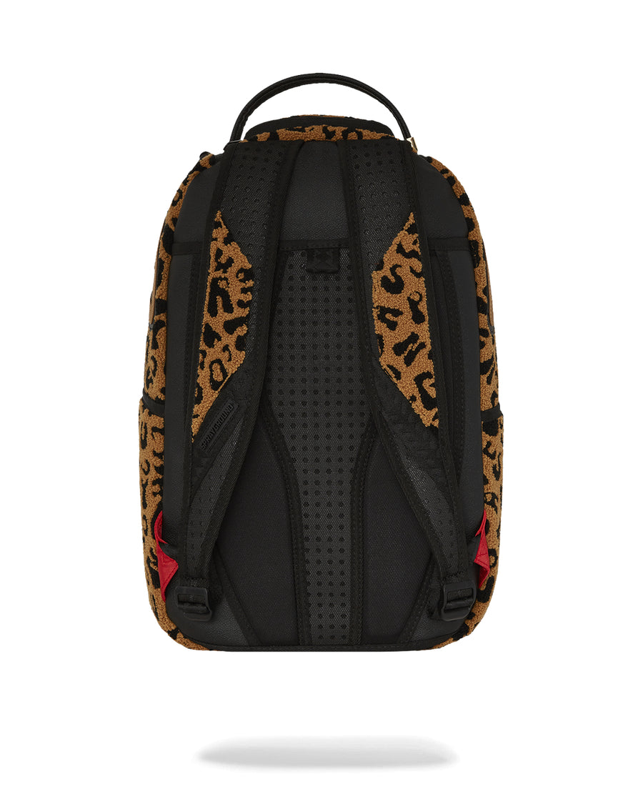 Chenille Cheetah Backpack