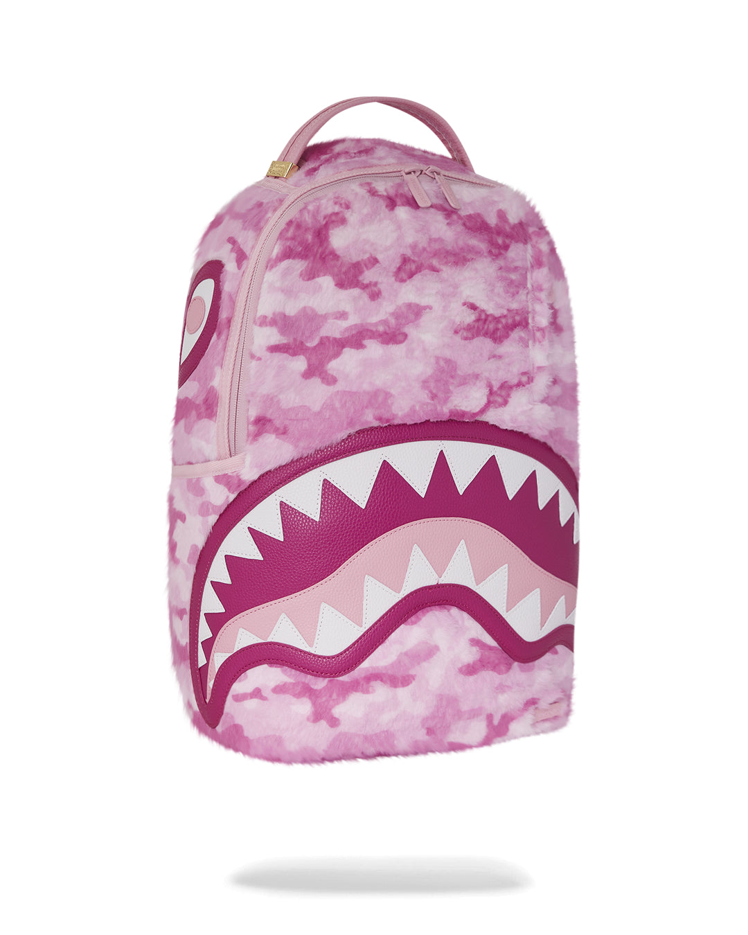 Pink Fur Camo Backpack