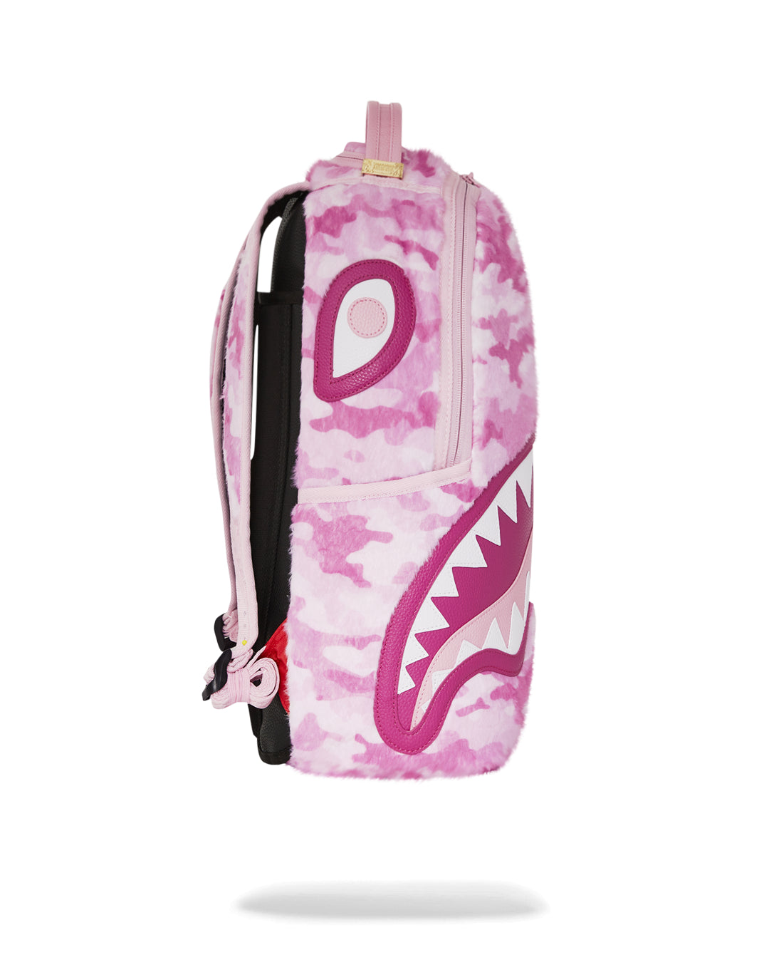 Pink Fur Camo Backpack