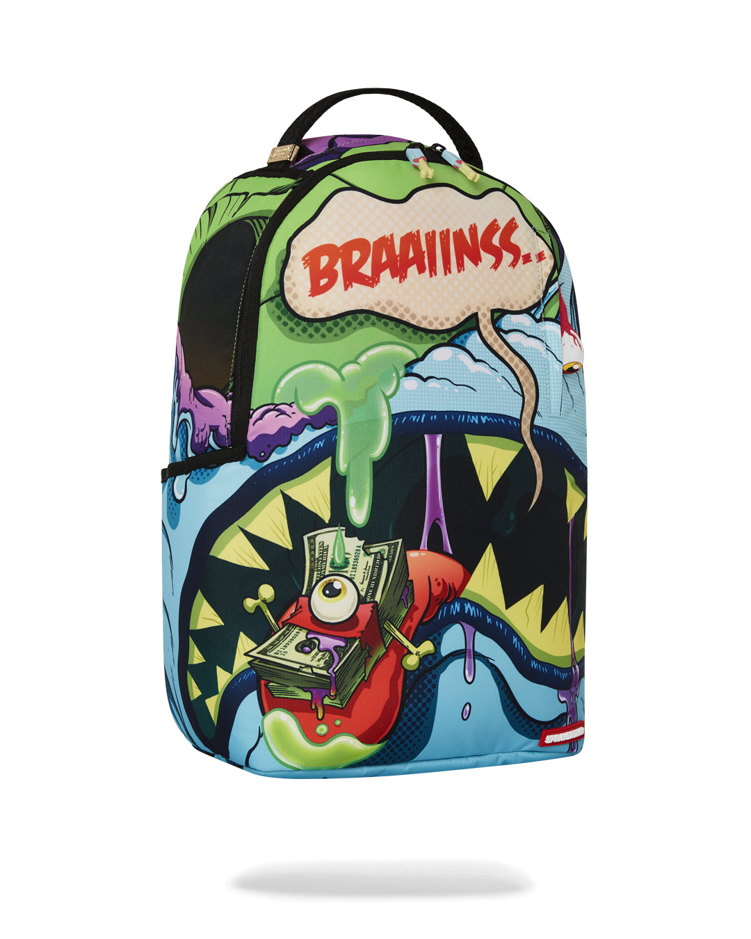 Blue Zombie Shark Backpack