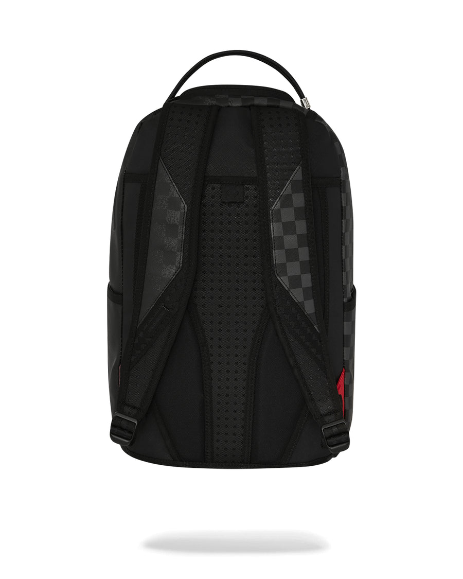 Half Spritz Black/grey Check Backpack