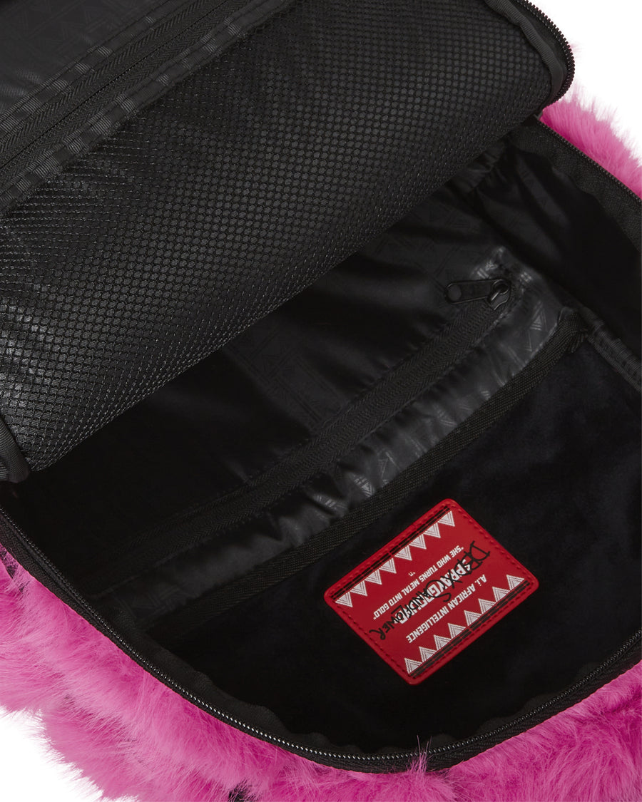 A.i. Pink Fur Backpack