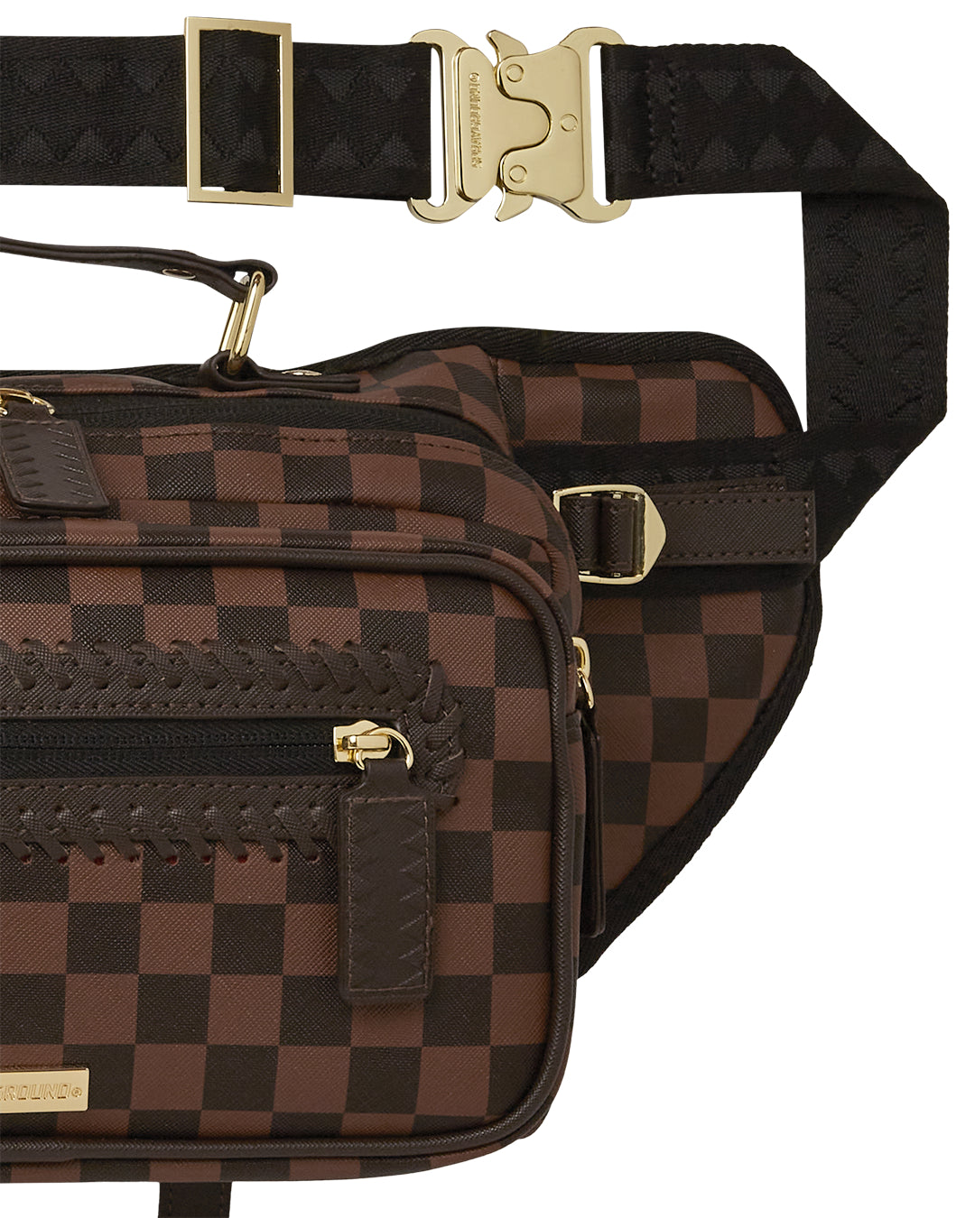 Borsa Sprayground Core Emboss Check Cargo Crossbody