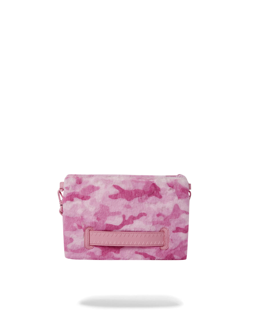 Pink Fur Camo Pouchette