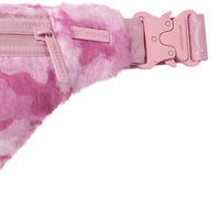 Pink Fur Camo Savvy Crossbody