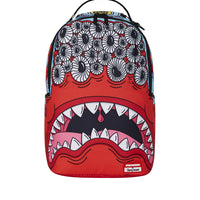 Jorge Rodriguez Many Eyed Red Monster Backpack