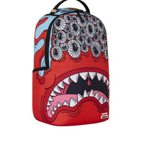 Jorge Rodriguez Many Eyed Red Monster Backpack