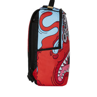 Jorge Rodriguez Many Eyed Red Monster Backpack