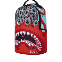 Jorge Rodriguez Many Eyed Red Monster Backpack